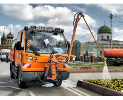 Поливомоечное оборудования (ПМО) для малогабаритных грузовых машин (электропривод) ТЦ ПМ