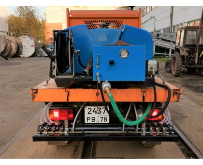 Оборудование для распределения жидких реагентов (РЖР) для малогабаритных грузовых машин (электропривод) ТЦ ПМ