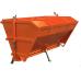 Пескоразбрасыватель навесной вибрационный для тракторов ТЦ ПМ ПВ1000 1 куб.м (МТЗ 82 и аналоги)