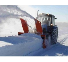 Снегоуборочная машина с управляемым вектором выброса снега ПМЗ СУ 2.5 для тракторов МТЗ 1221